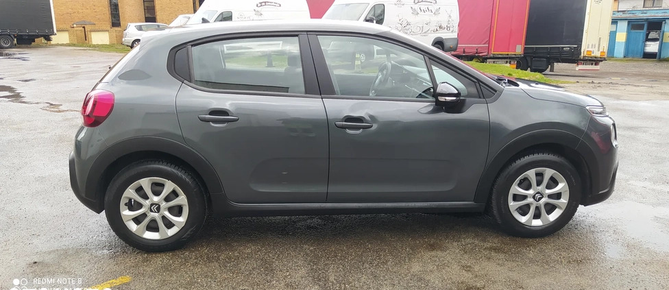 Citroen C3 cena 25999 przebieg: 111738, rok produkcji 2016 z Chodzież małe 529